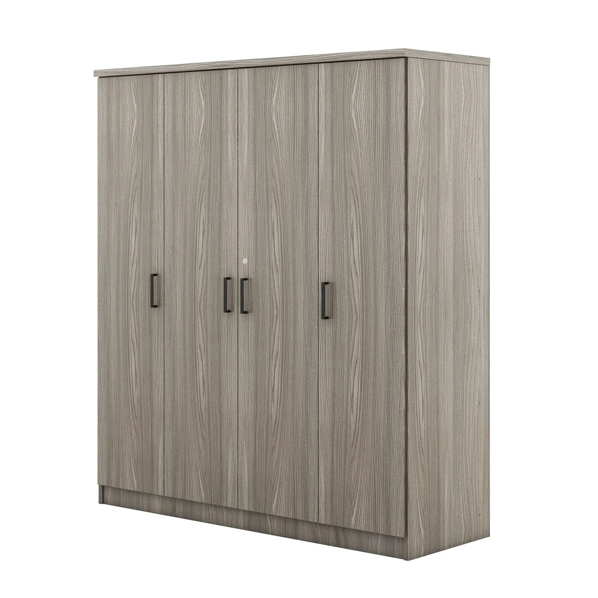 4 Door Wardrobe With 1 Drawer by HouseOfZazla