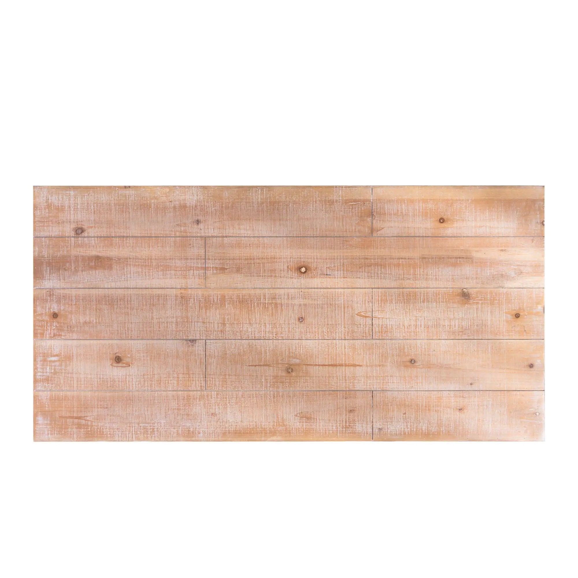 Modern Rustic Coffee Table, Rectangular Center Table For Living Room - Natural Wood Wash / Rustic by HouseOfZazla