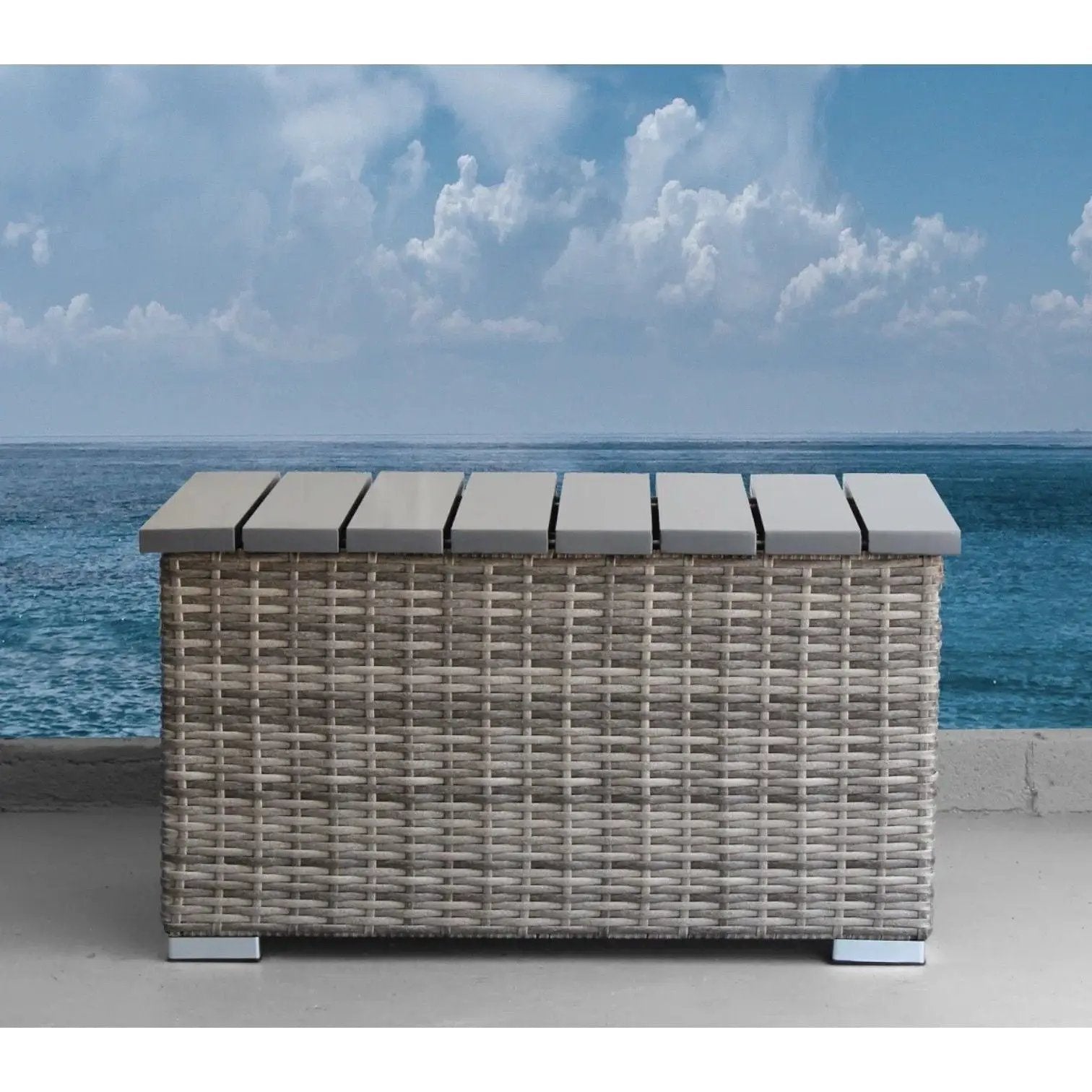 Stylish Sofa Seating Group With Cushions Perfect For Outdoor Gatherings by Unique Piece Furniture