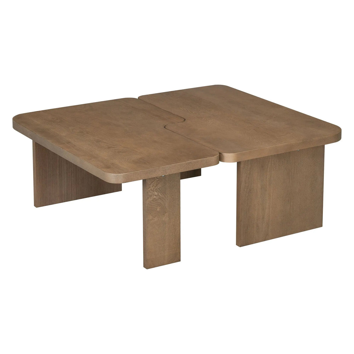 Modern Minimalist Coffee Table Set With Splicing Design by HouseOfZazla