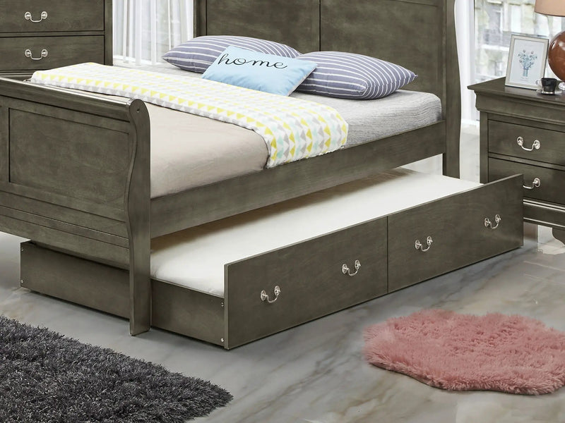 Elegant Trundle Bed With Timeless Charm by Unique Piece Furniture