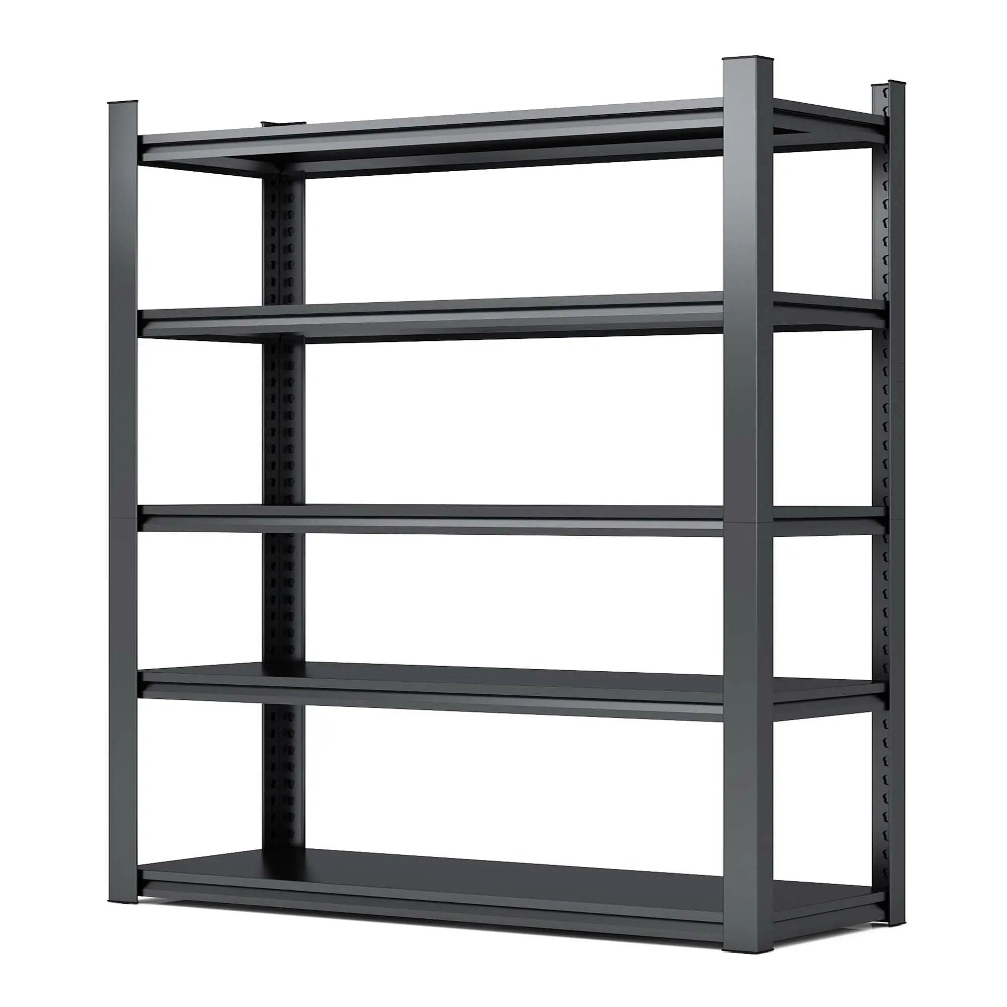 Industrial Heavy Duty Metal Garage Shelving Unit, Adjustable Storage Rack by HouseOfZazla