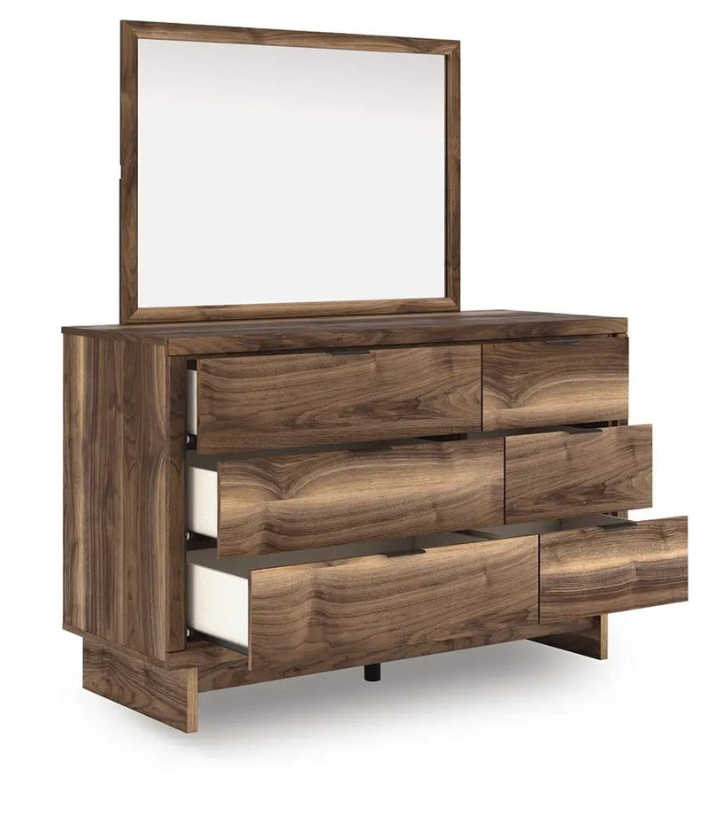 Chirason - Dresser And Mirror - Brown by Unique Piece Furniture