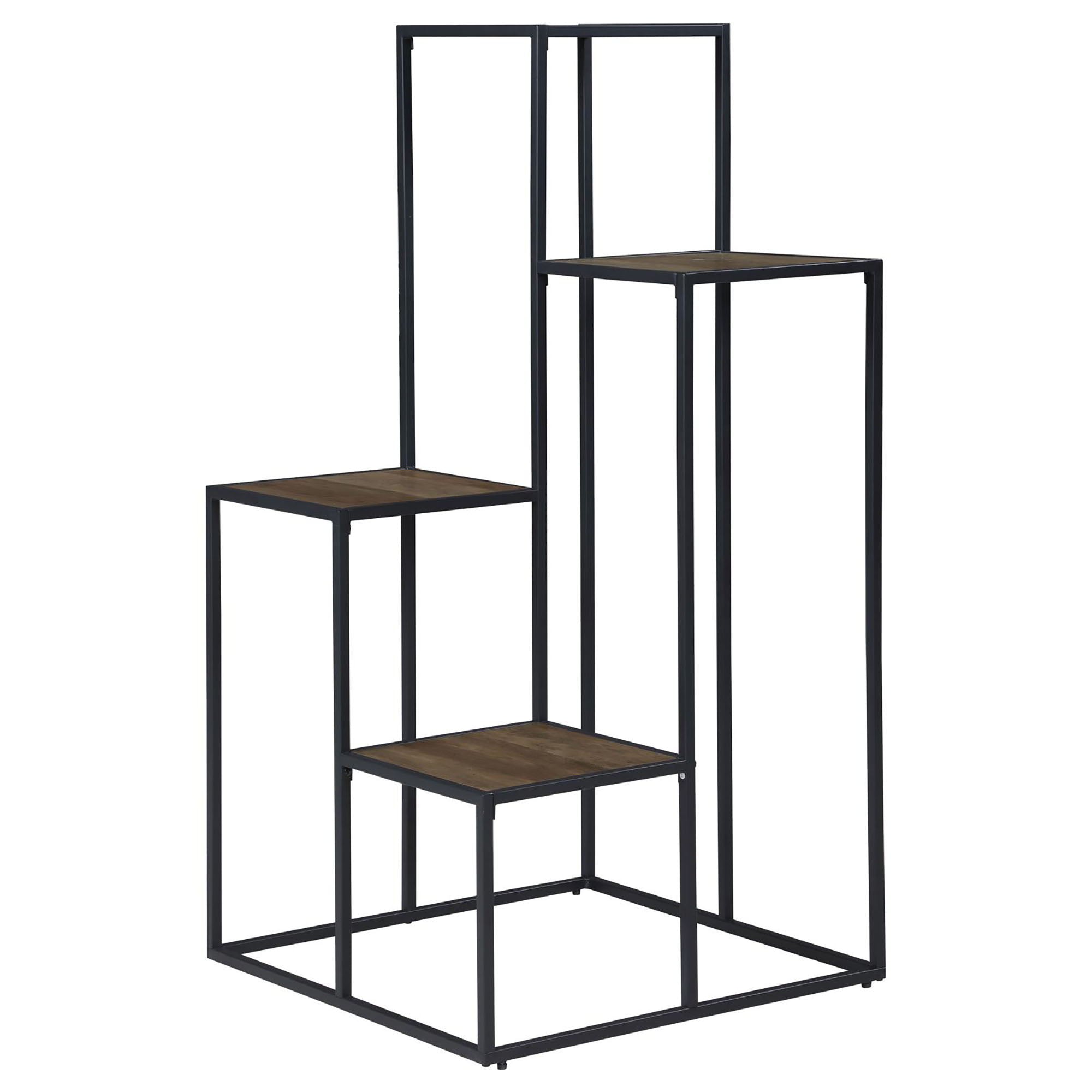 4 Tier Display Shelves - Black by HouseOfZazla