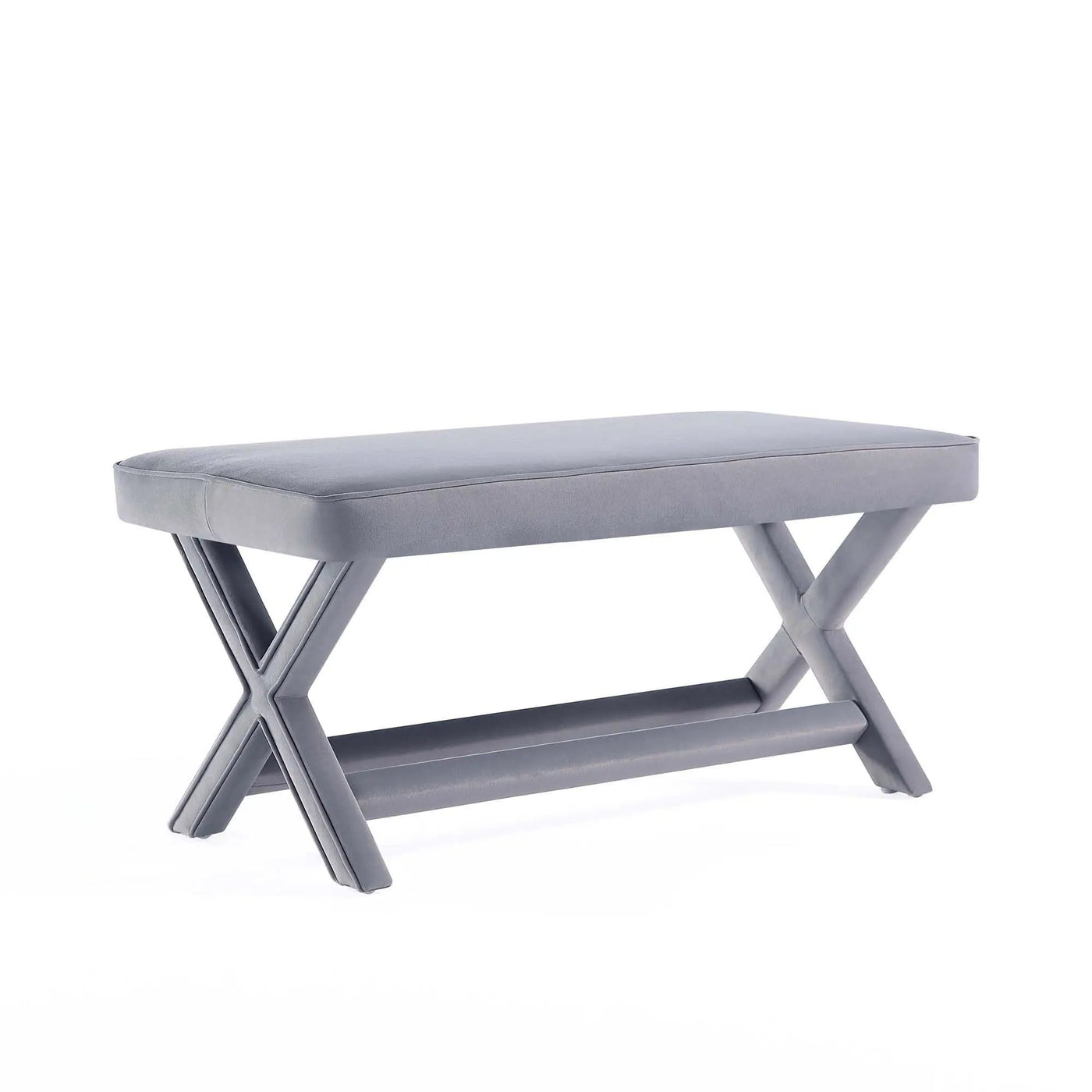 Abigail - Accent Bench With Piped Cushion by HouseOfZazla