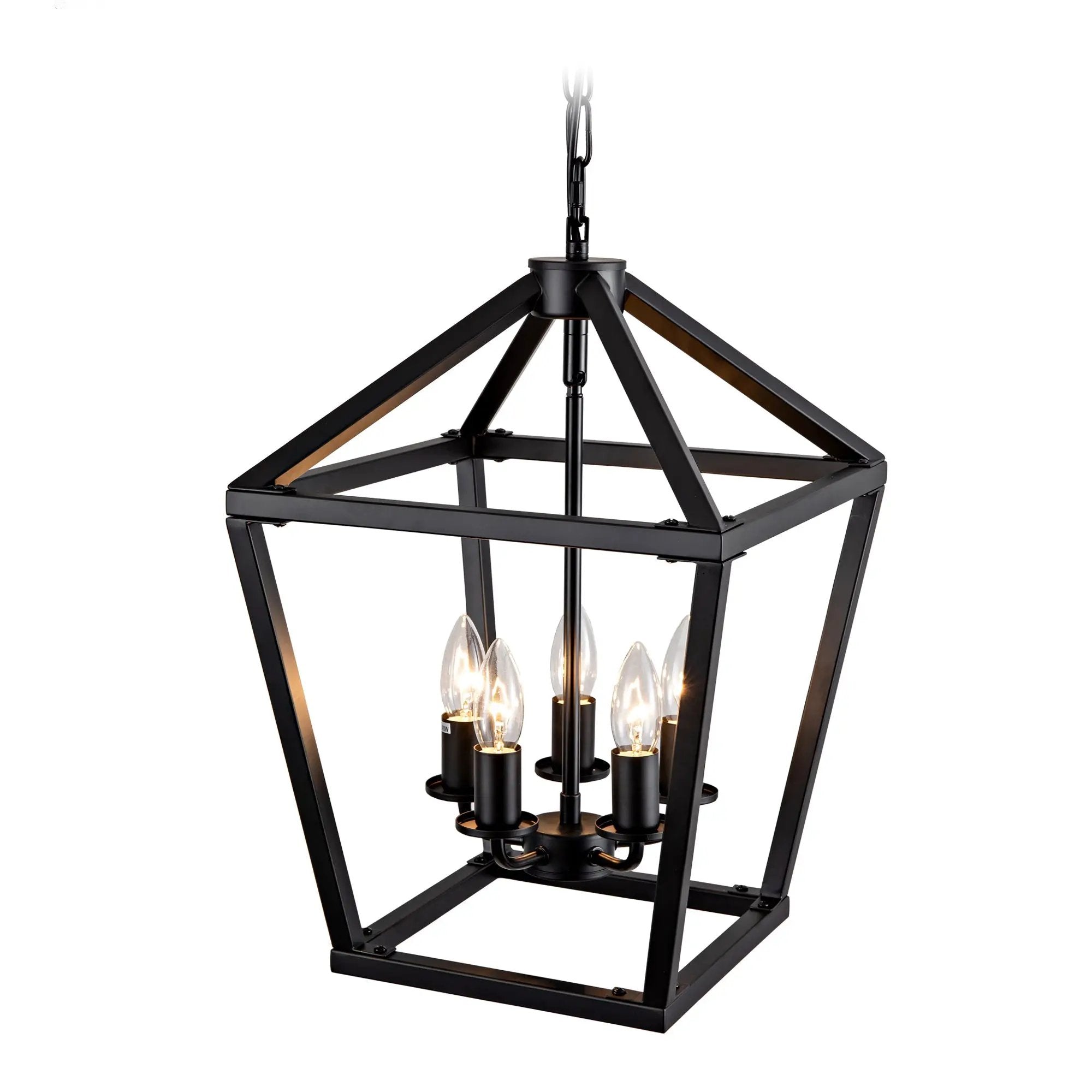 Farmhouse Lantern Chandelier 5-Light by HouseOfZazla