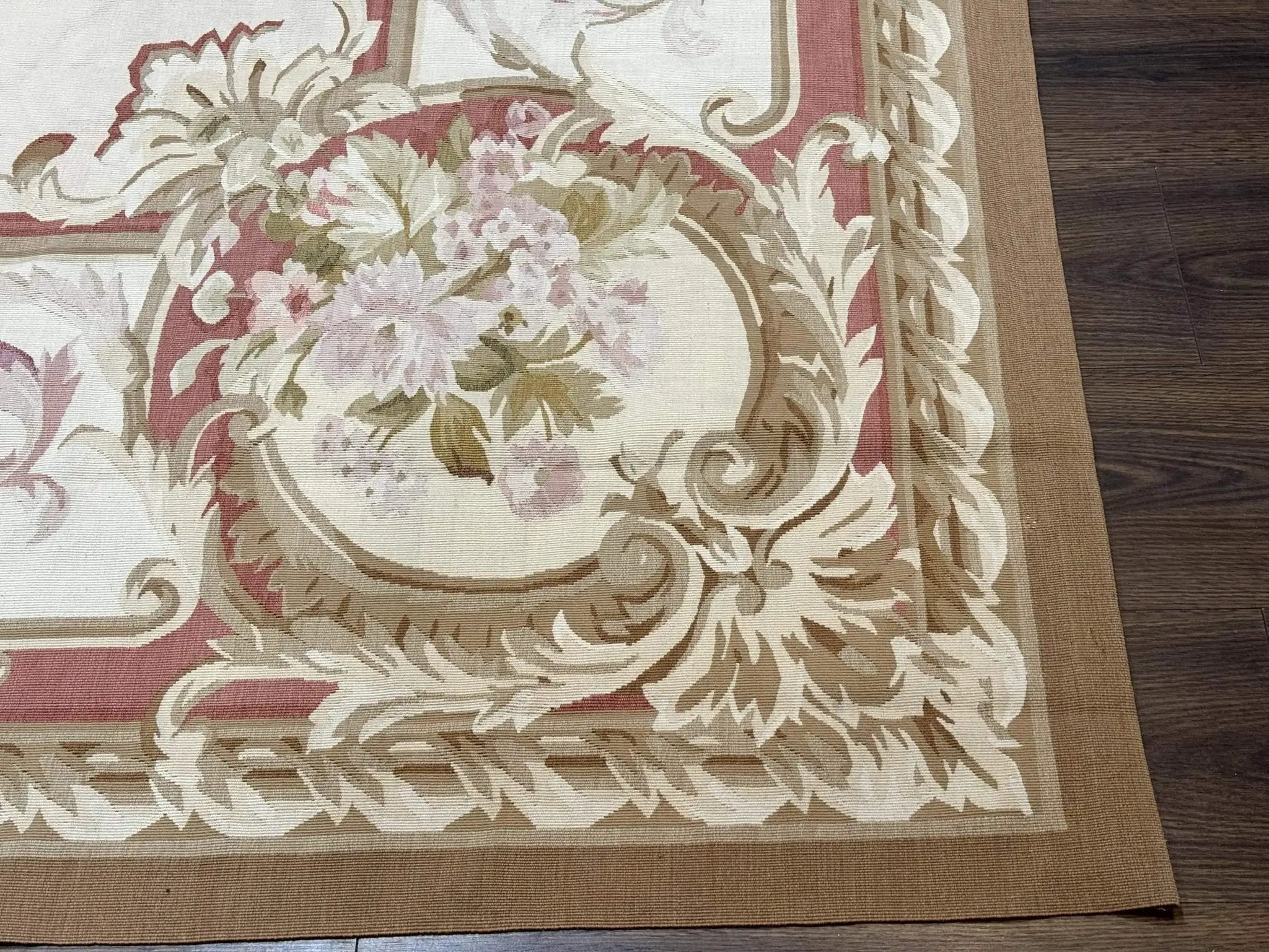 Aubusson Rug 6x9 by Jewel Rugs