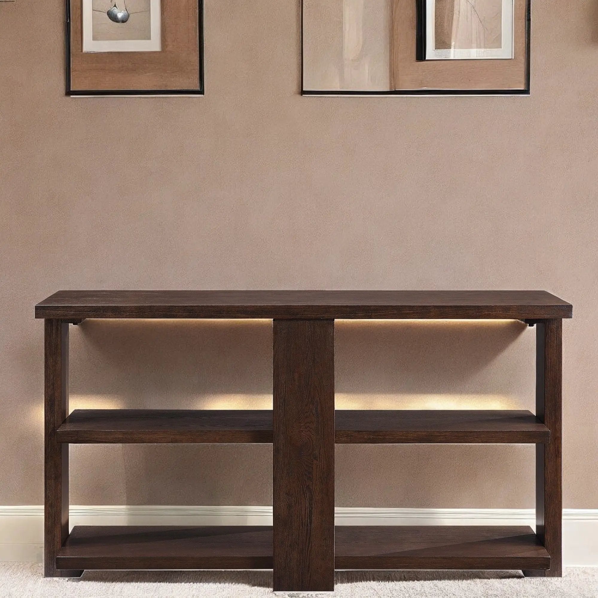 Niamey - Sofa Table - Walnut by Unique Piece Furniture