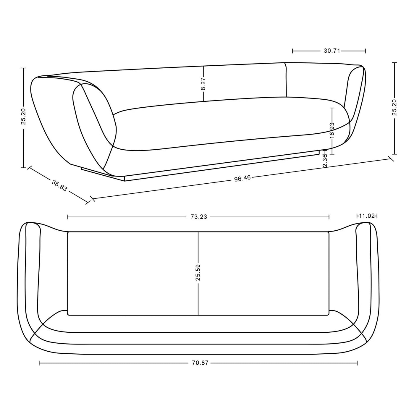 Ulka - Sofa by HouseOfZazla