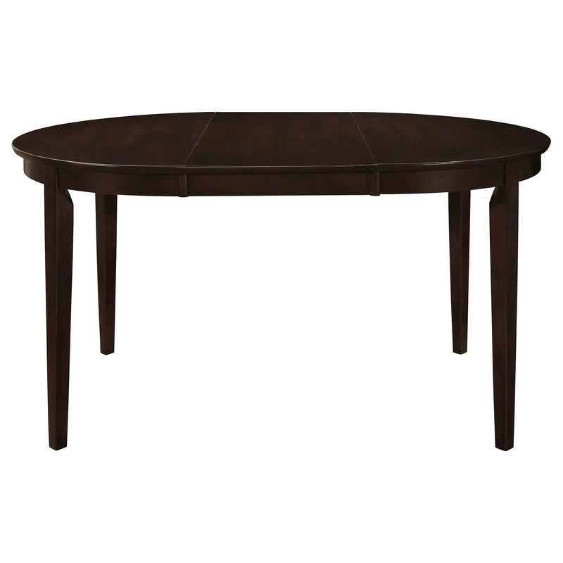 Gabriel 5-piece Extension Leaf Dining Table Set Cappuccino by Unique Piece Furniture