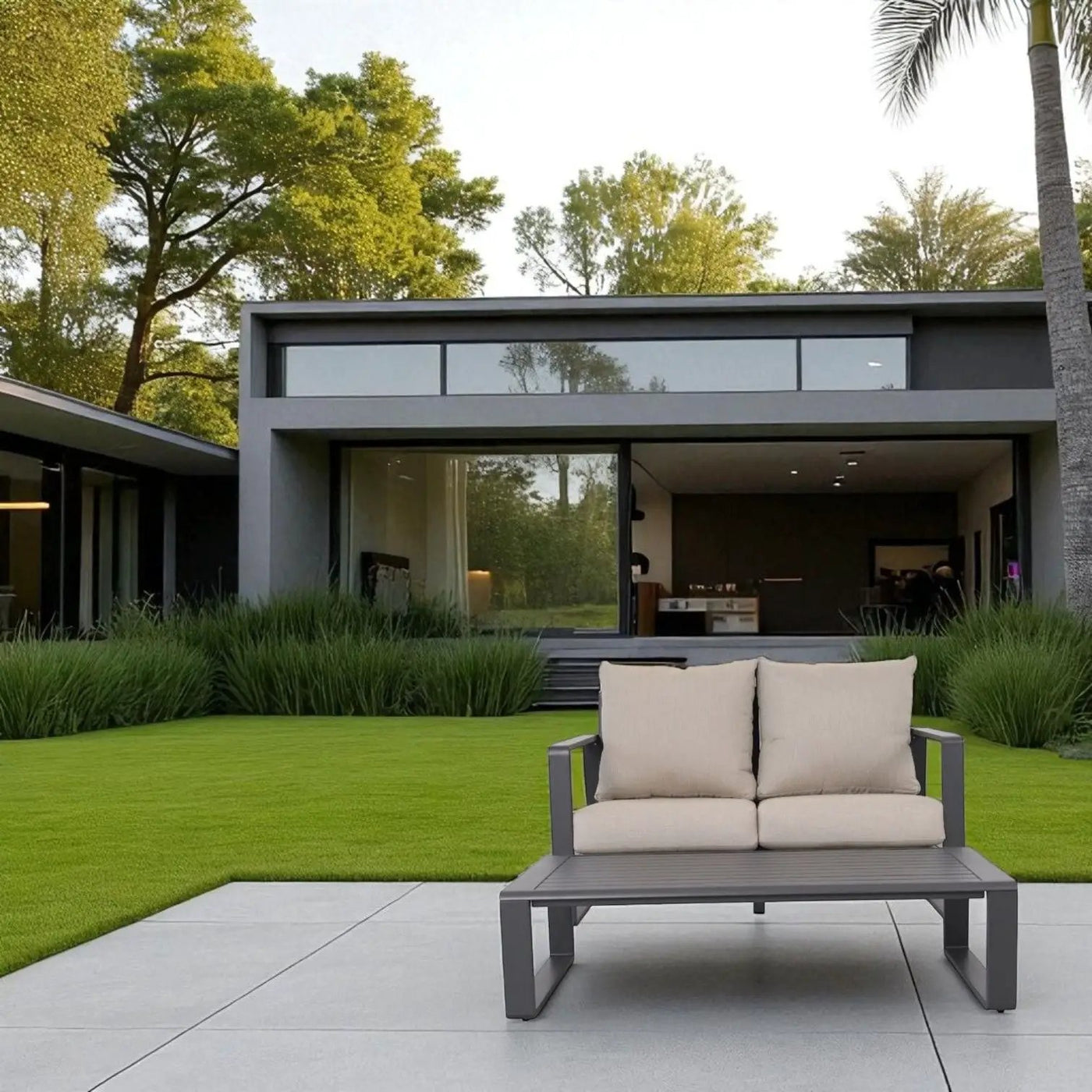 Sofa With Rectangular Coffee Table by HouseOfZazla