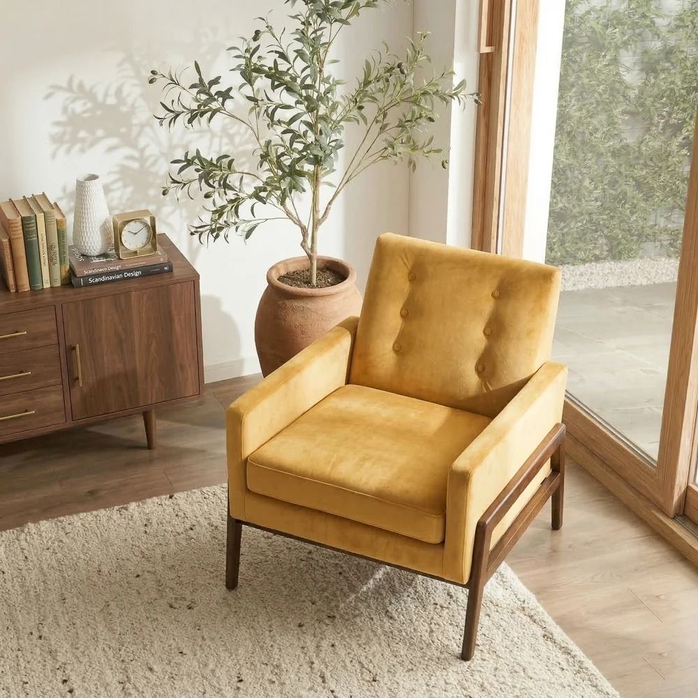 Cole - Solid Wood Lounge Chair, photo 14 of 21