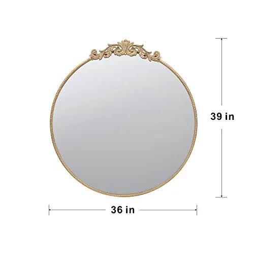 Classic Design Mirror With Baroque Inspired Frame by HouseOfZazla