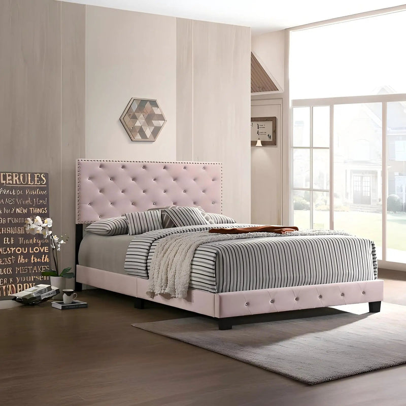 Luxurious Upholstered Bed by Unique Piece Furniture