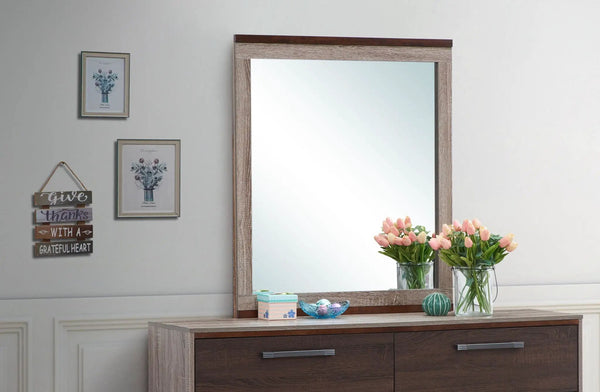 Magnolia - Mirror - Gray / Brown