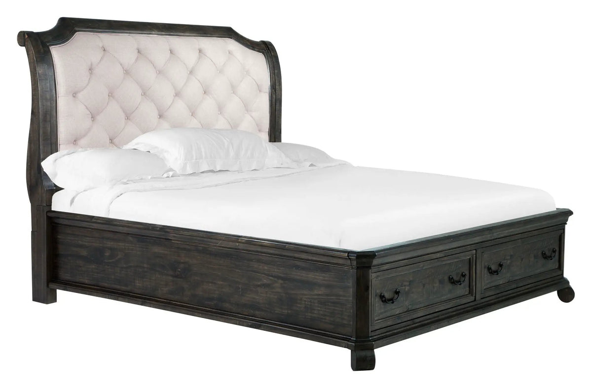 Bellamy - Complete Sleigh Storage Bed
