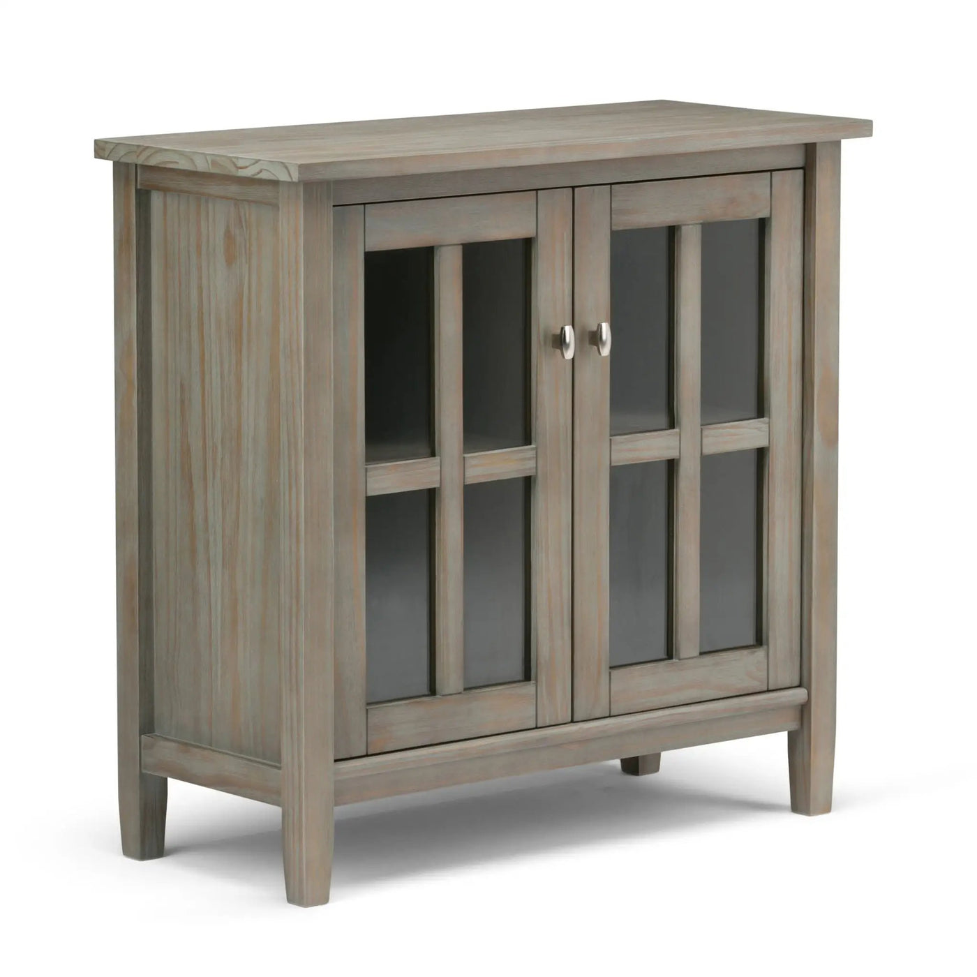 Warm Shaker - Handcrafted Low Storage Cabinet by HouseOfZazla