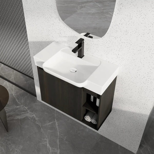 28'' Wall-Mounted Bathroom Vanity, photo 2 of 10