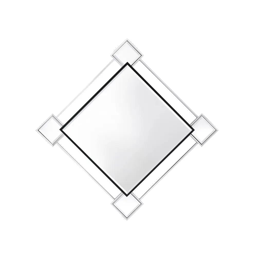 Asbury - Accent Mirror - Mirrored & Chrome by Unique Piece Furniture
