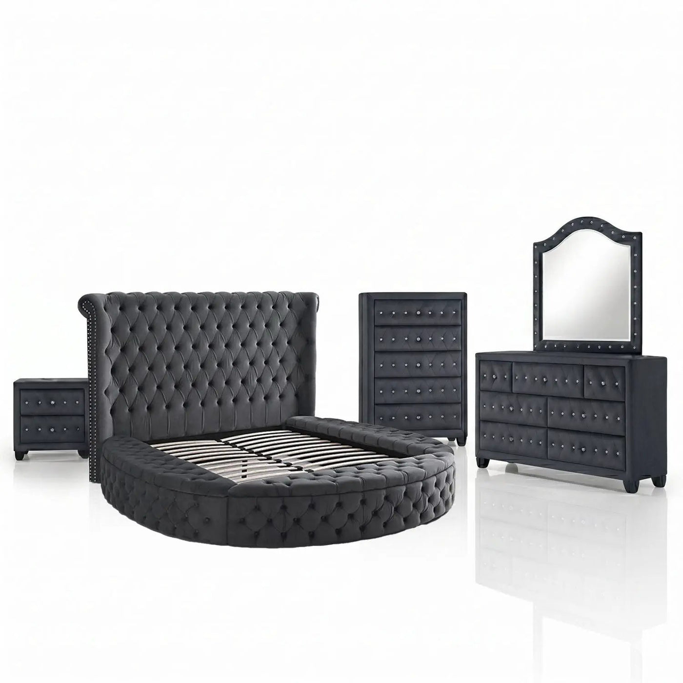 Hazel - Bedroom Set With Storage Bed by HouseOfZazla
