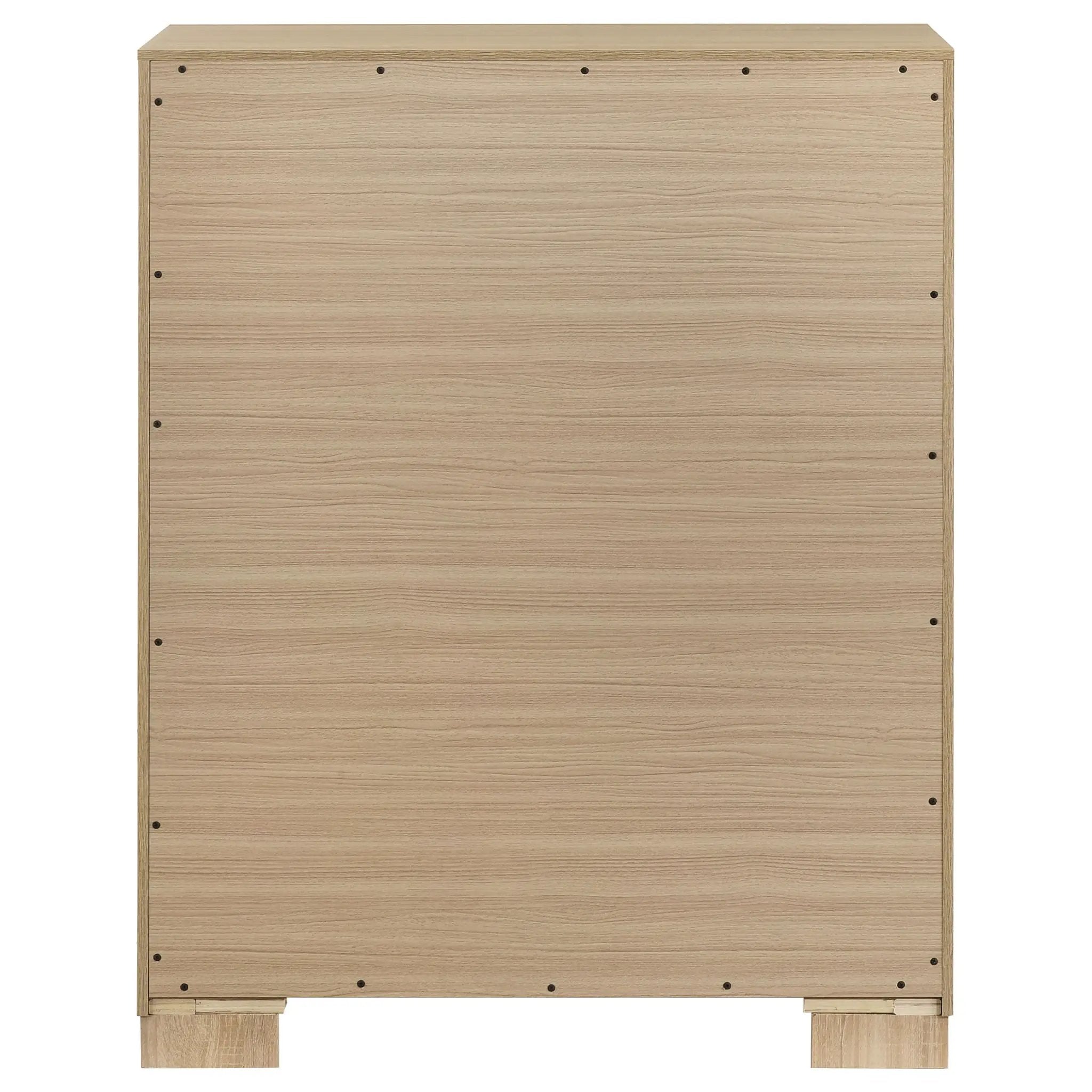 Arielle 4-drawer Bedroom Chest of Drawers Light Oak by Unique Piece Furniture