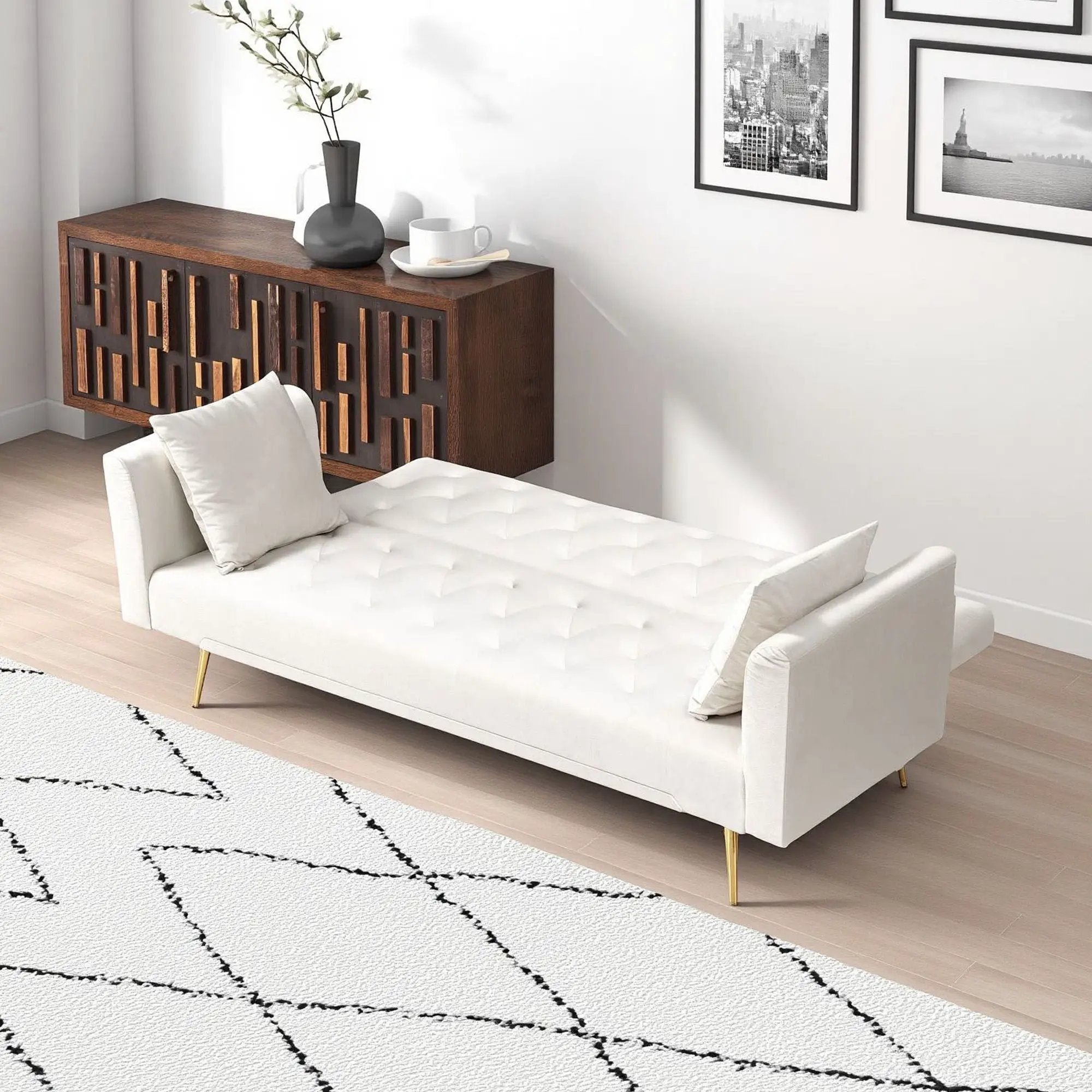 Convertible Double Folding Living Room Sofa Bed by Unique Piece Furniture