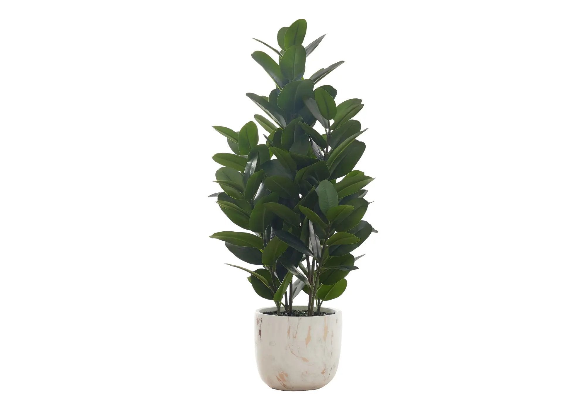 31" Tall, Artificial Plant, Garcinia Tree, Indoor, Faux, Fake, Floor, Greenery, Potted, Real Touch, Decorative - Green / White by Unique Piece Furniture