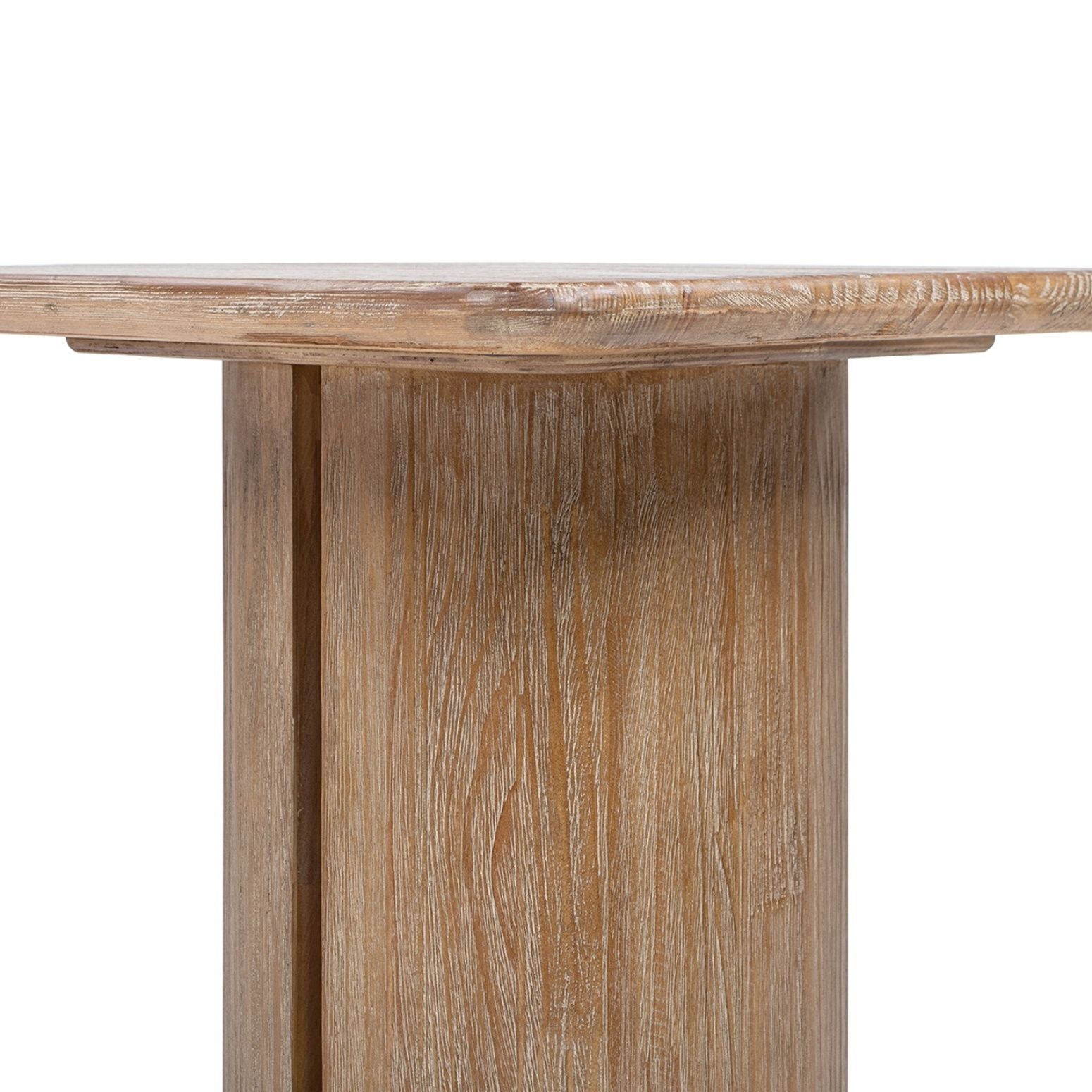 Sonoma - Square Pedestal Side Table - Antique Brown by HouseOfZazla