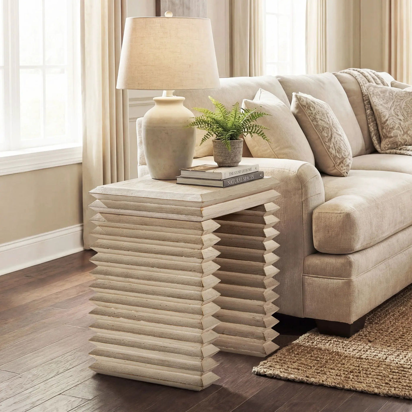 Veda - Geometric Waterfall Table by HouseOfZazla
