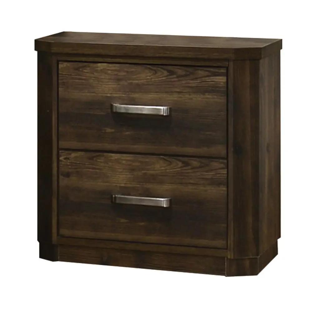 Elettra - Nightstand - Rustic Walnut by Unique Piece Furniture