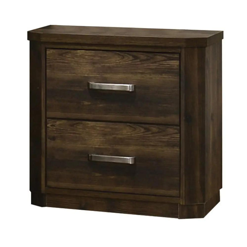 Elettra - Nightstand - Rustic Walnut by Unique Piece Furniture