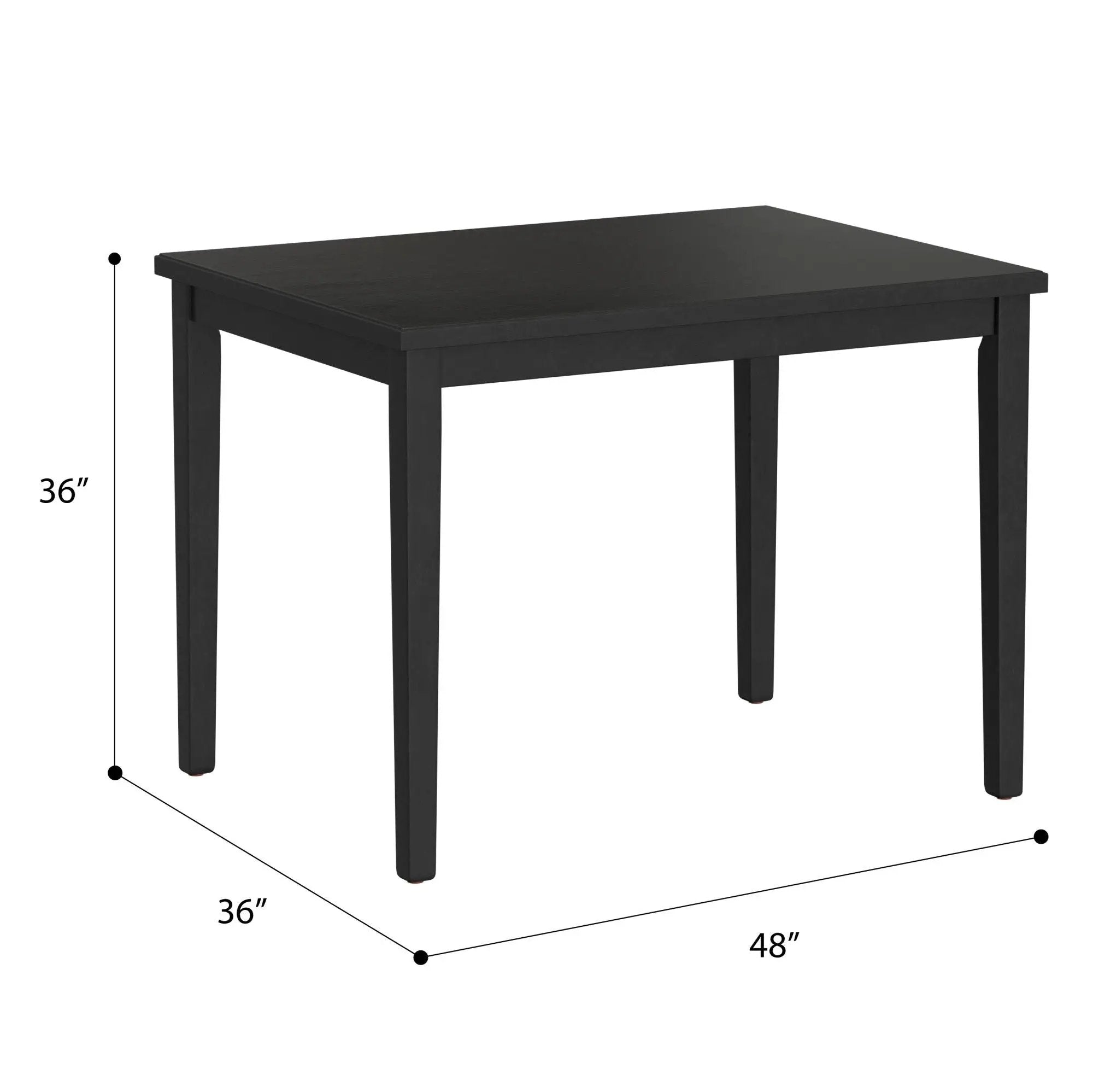 Gathering Height Table - Black by Unique Piece Furniture