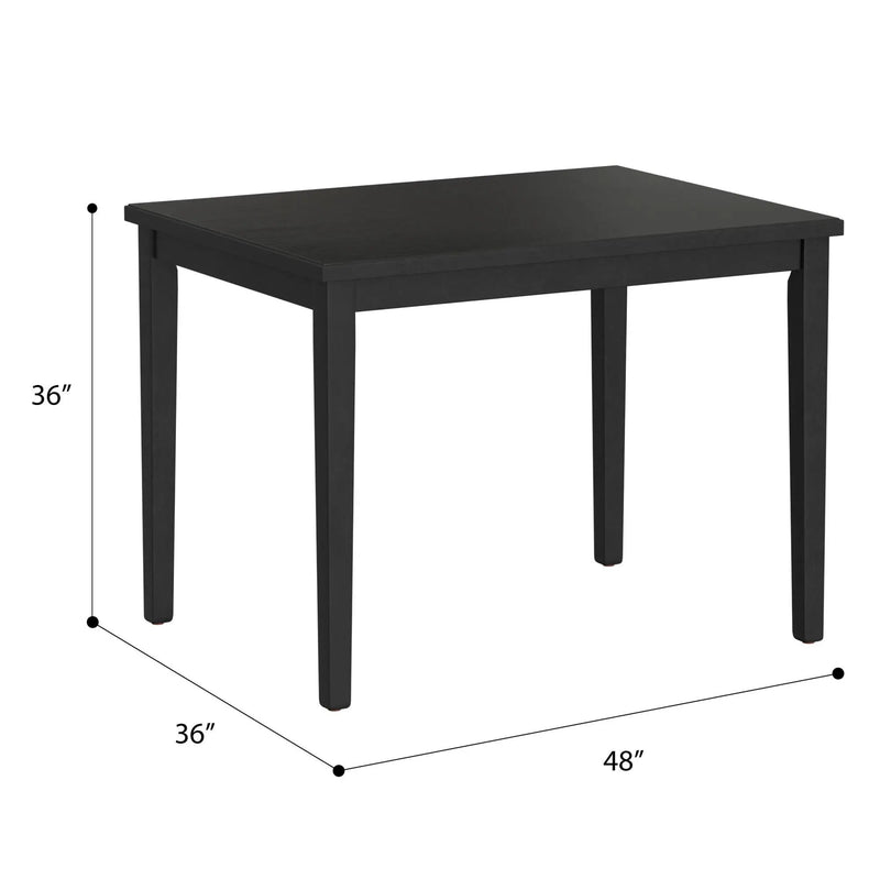 Gathering Height Table - Black by Unique Piece Furniture