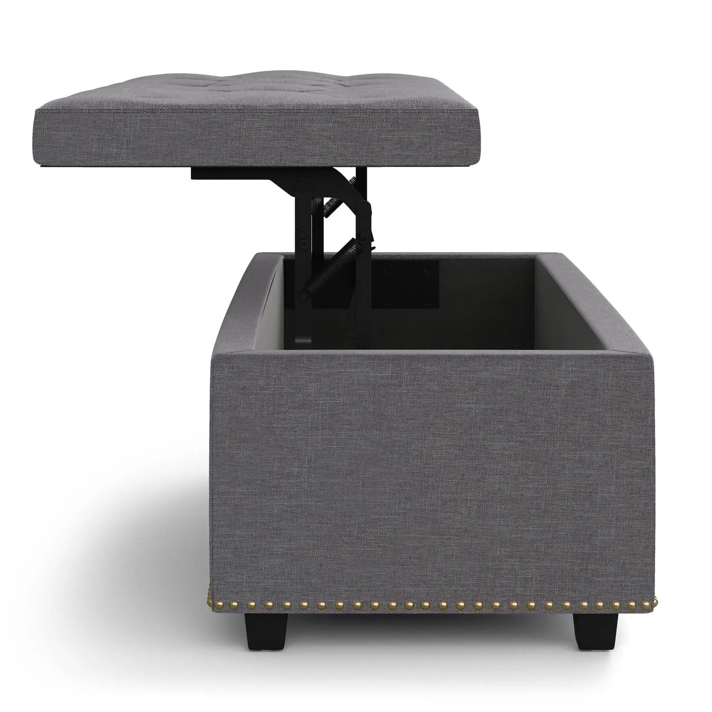 Hamilton - Upholstered Lift Top Rectangular Storage Ottoman by Unique Piece Furniture