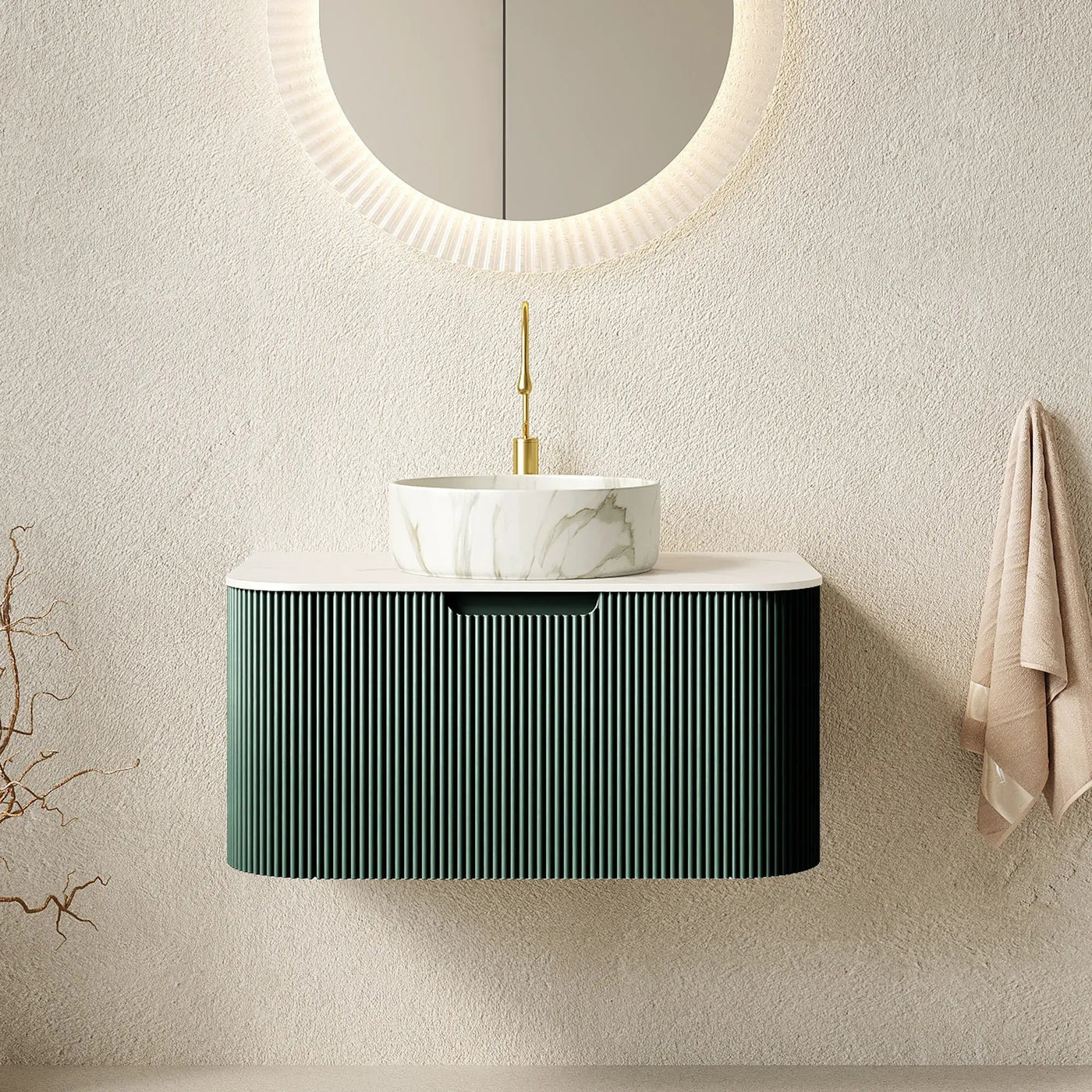 DINA 30" Bathroom Vanity and Sink by HouseOfZazla