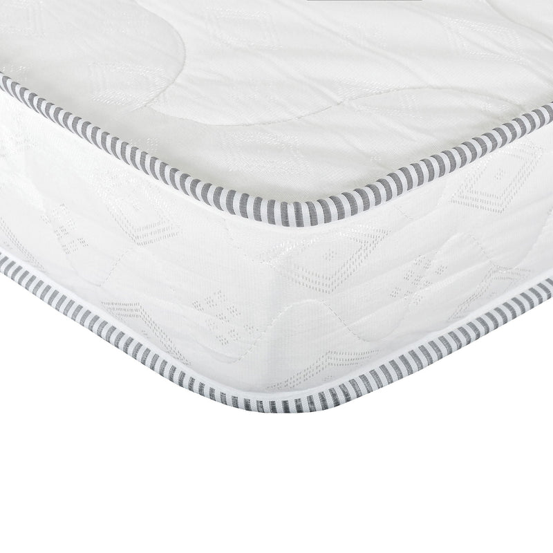 6" Reversible Mattress In A Box Pressure Relief And Cooling Technology - White - Full by HouseOfZazla
