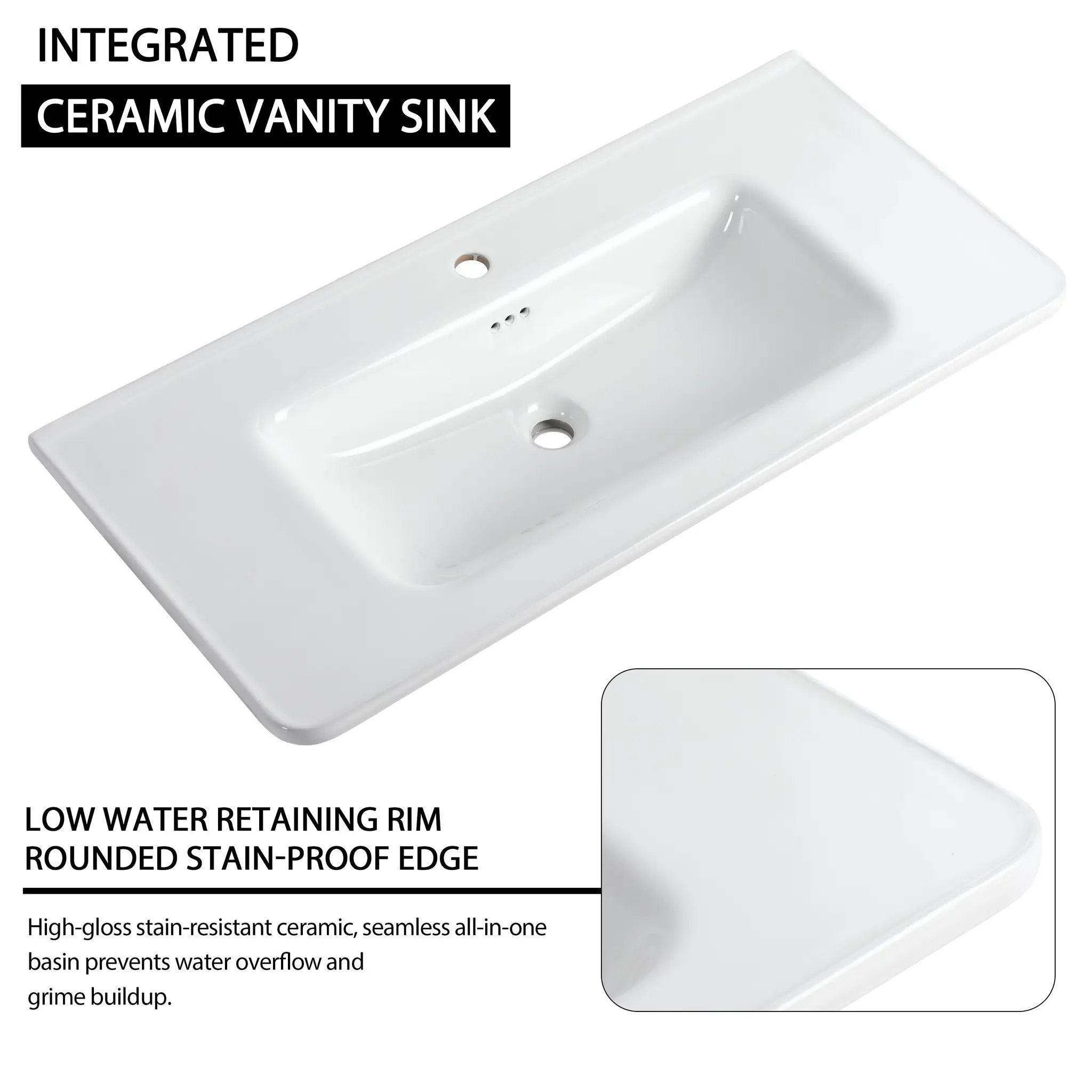 64'' Freestanding Bathroom Vanity with Ceramic Sink by HouseOfZazla