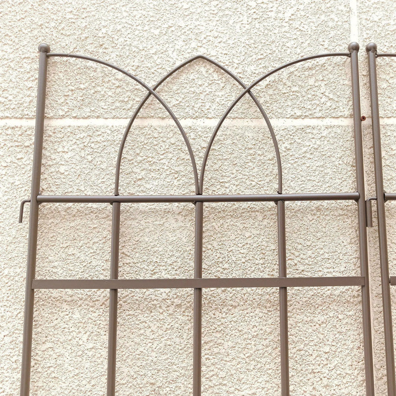 Metal Garden Trellis Rustproof For Climbing Plants Outdoor Flower Support by Unique Piece Furniture