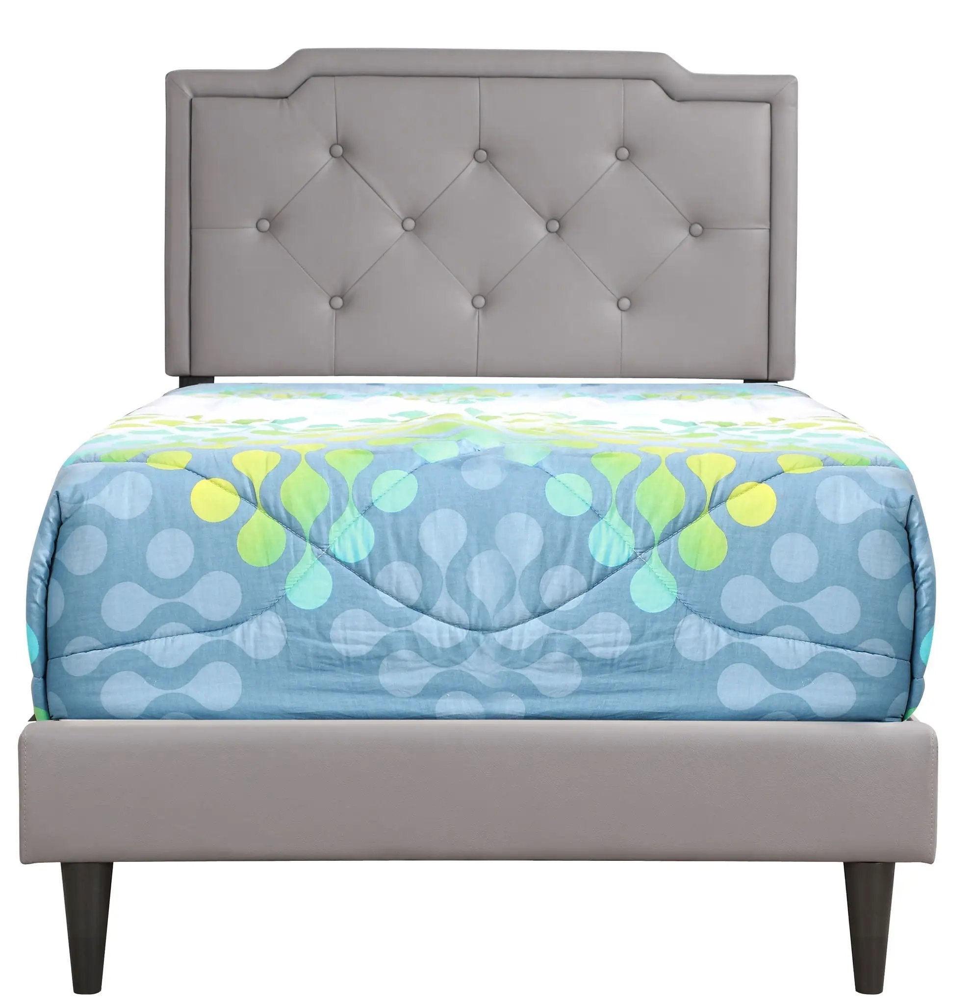 Button Tufted Bed Charming For Cozy Spaces by Unique Piece Furniture