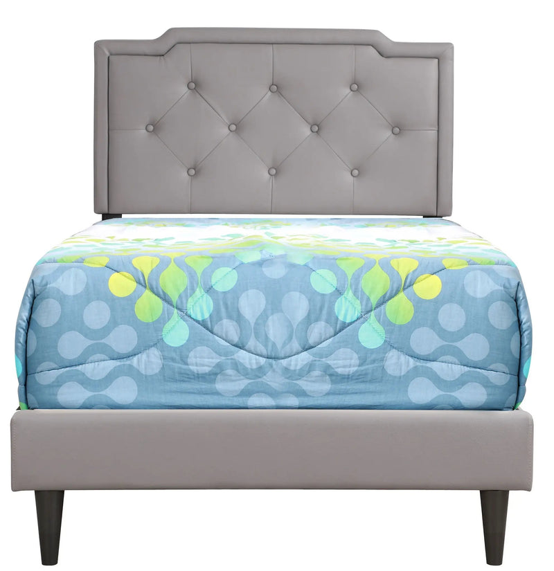 Button Tufted Bed Charming For Cozy Spaces by Unique Piece Furniture