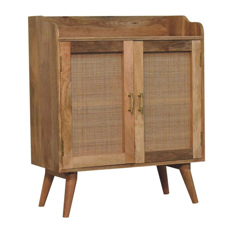 Larissa - T Bar Raised Cabinet - Brown by HouseOfZazla