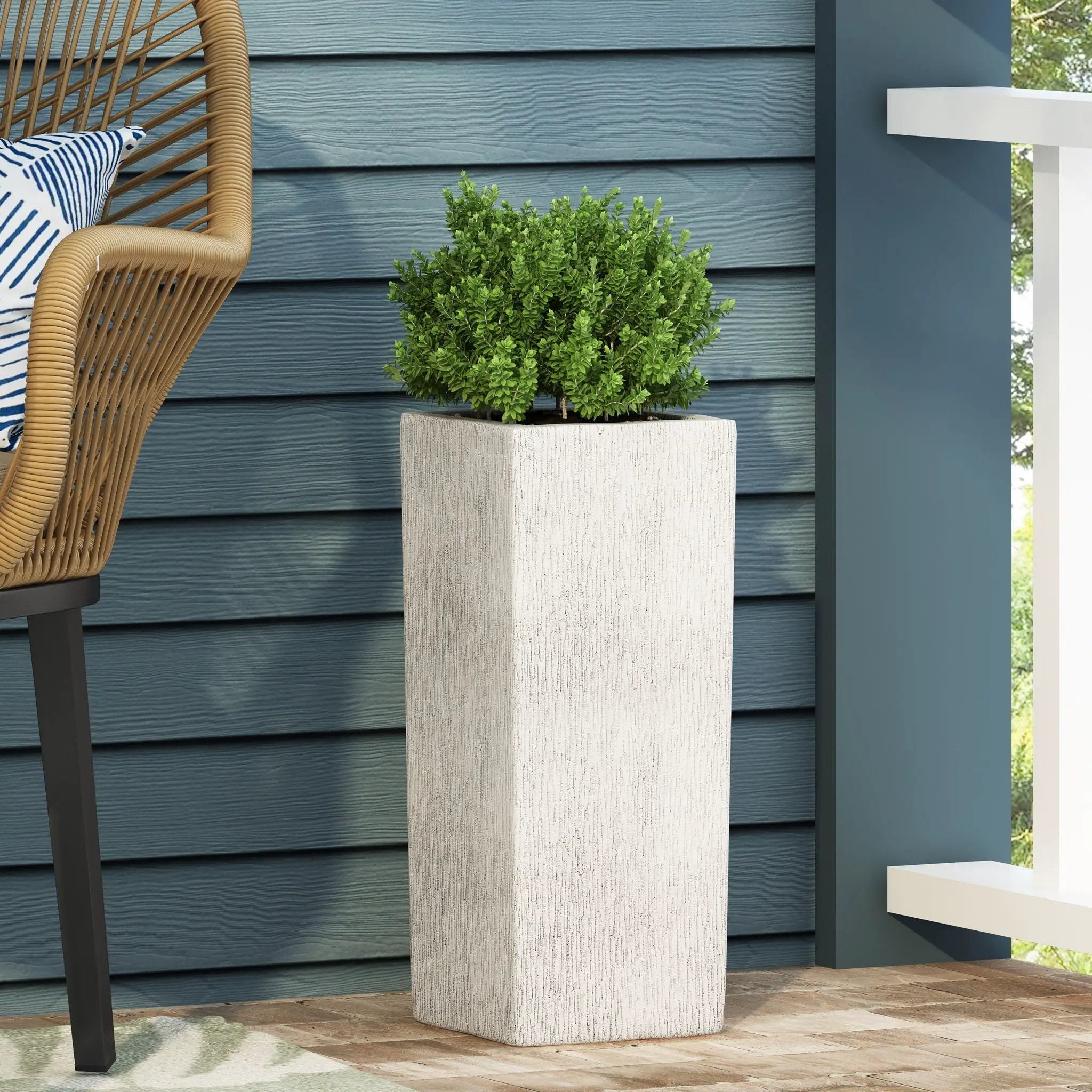 Modern Outdoor Planter by HouseOfZazla