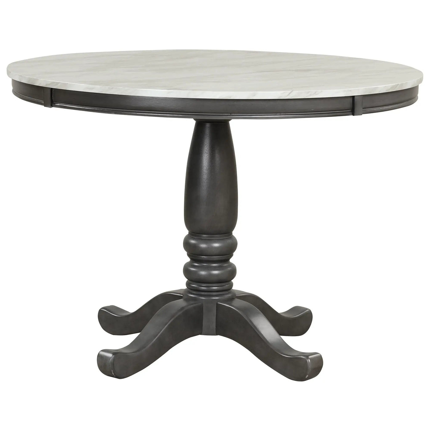 5 Pieces Dining Table And Chairs Set For 4 Persons, Kitchen Room Solid Wood Table With 4 Chairs by HouseOfZazla