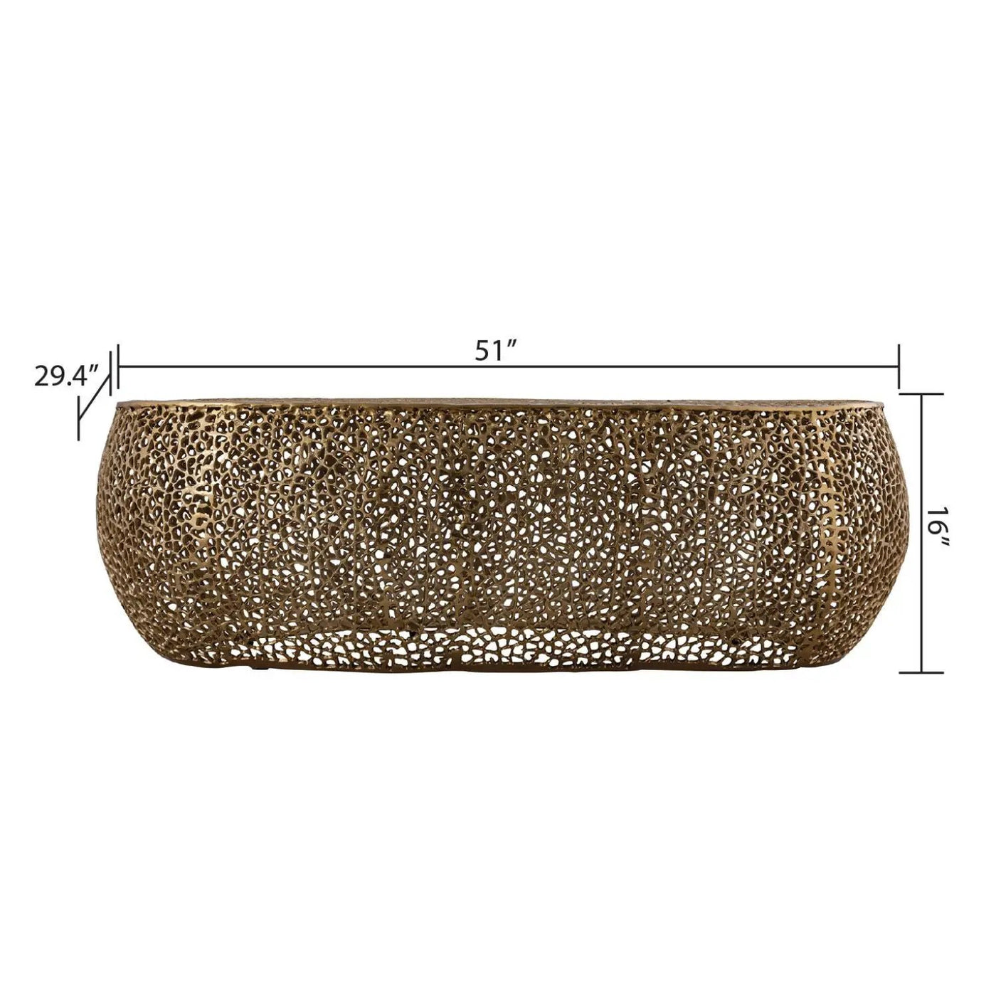 T3601 - Oval Coffee Table by HouseOfZazla