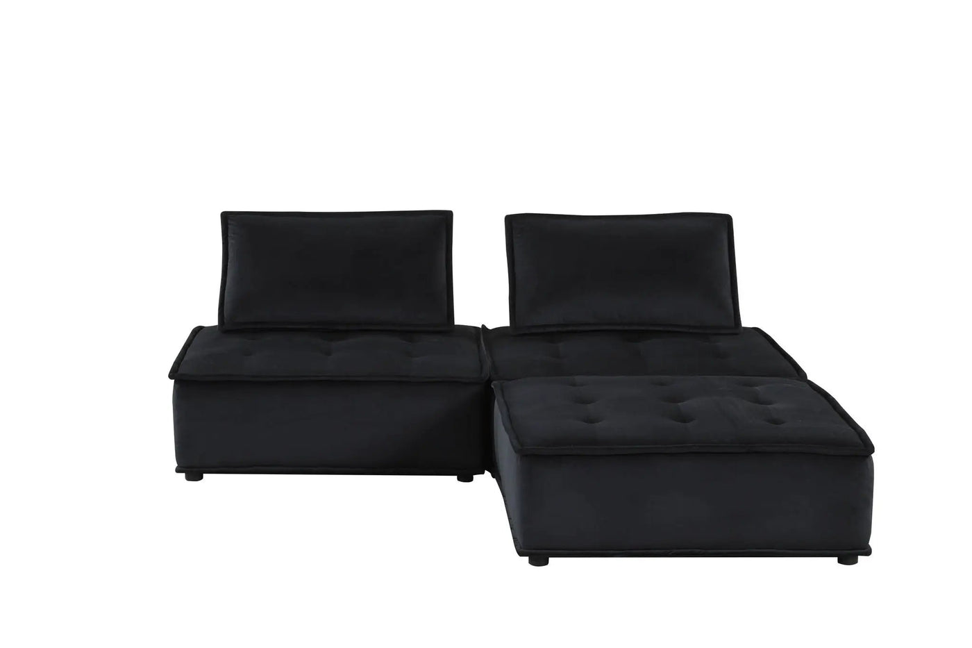 Anna - Stylish Sectional Sofa Ottoman by HouseOfZazla