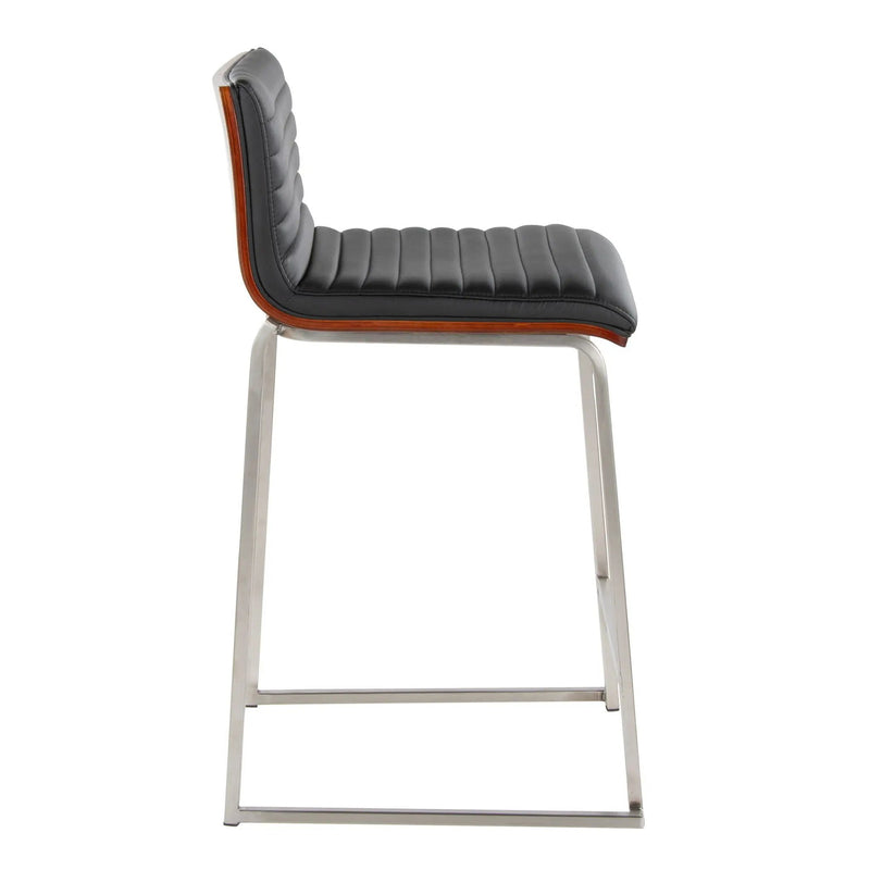 Mason Mara - Contemporary Fixed Height Counter Stool (Set of 2) by Unique Piece Furniture
