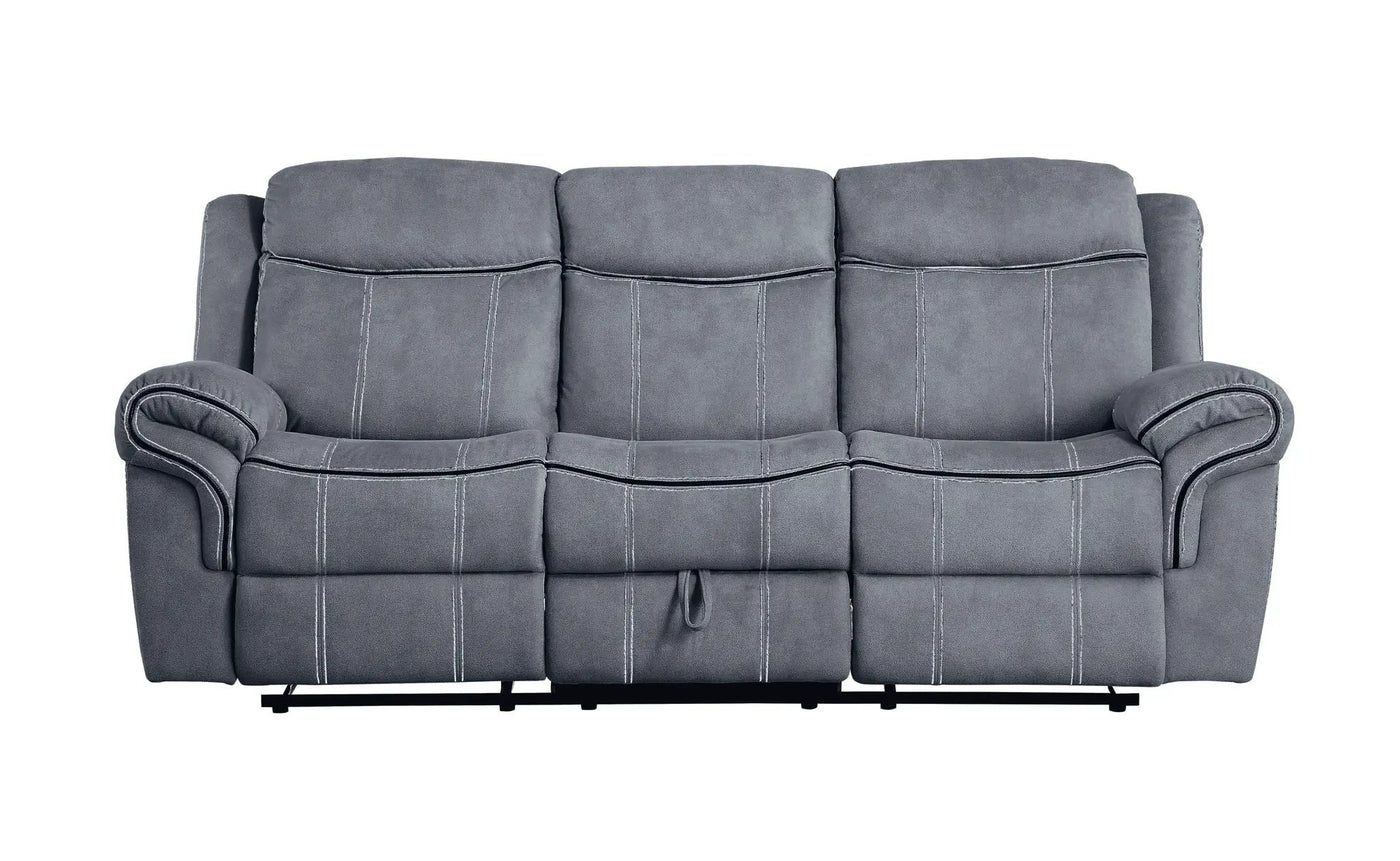 Zubaida - Two Tone 3 Piece Recliner Living Room Set by Unique Piece Furniture