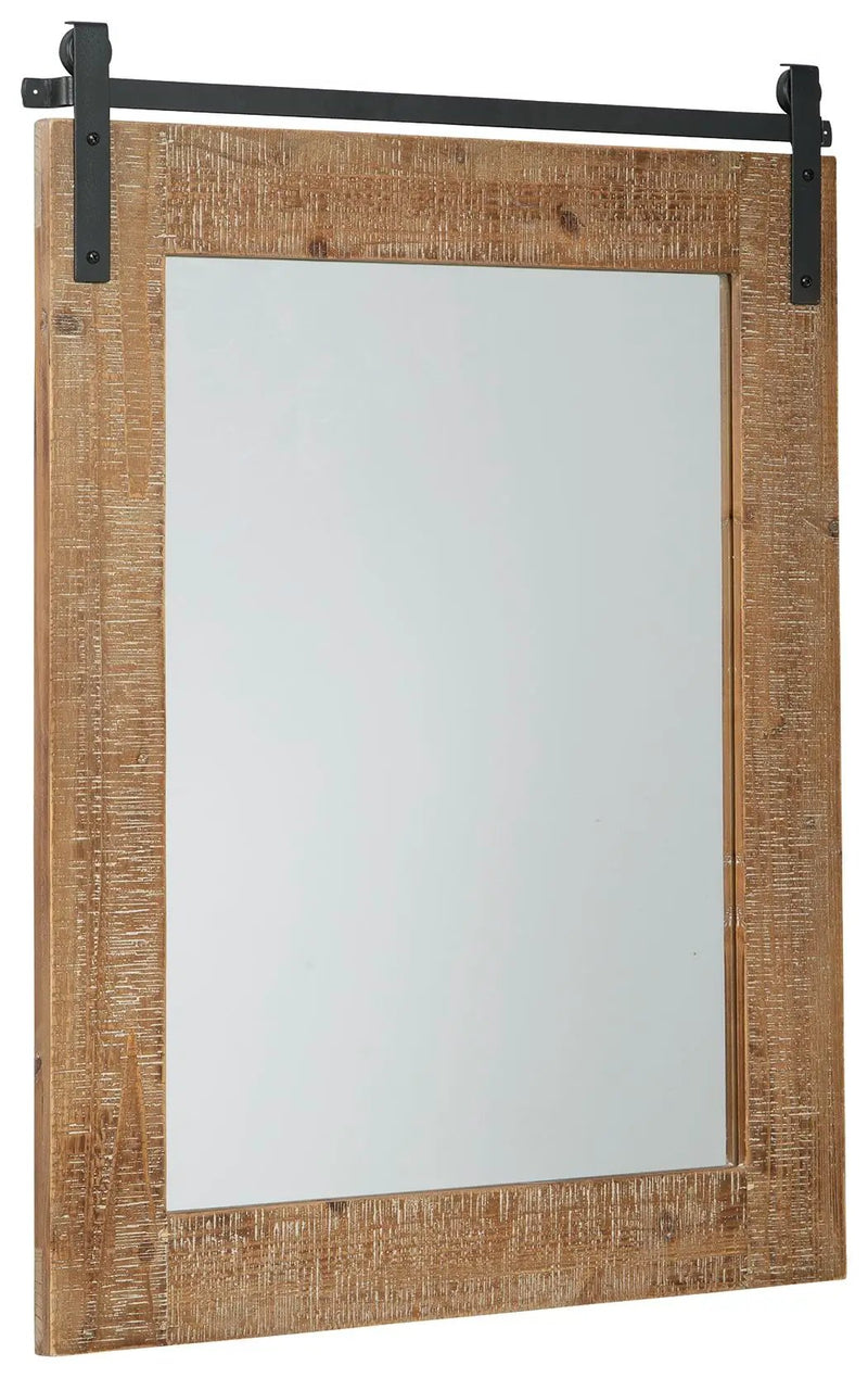 Lanie - Accent Mirror - Antique Brown by Unique Piece Furniture