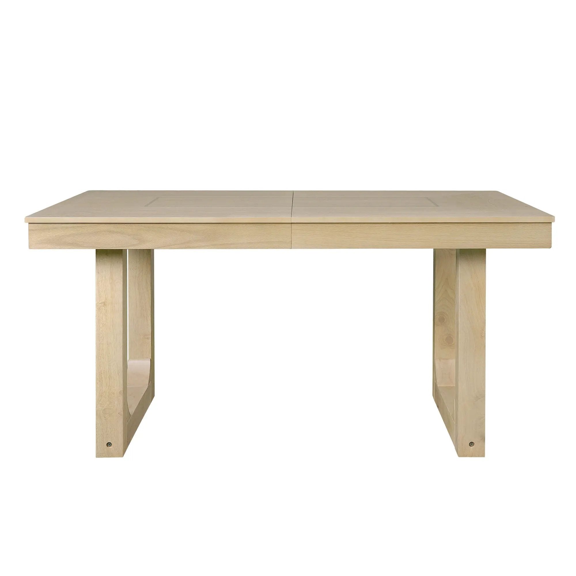 Extendable Dining Set, Farmhouse Extendable Table With Upholstered Chairs