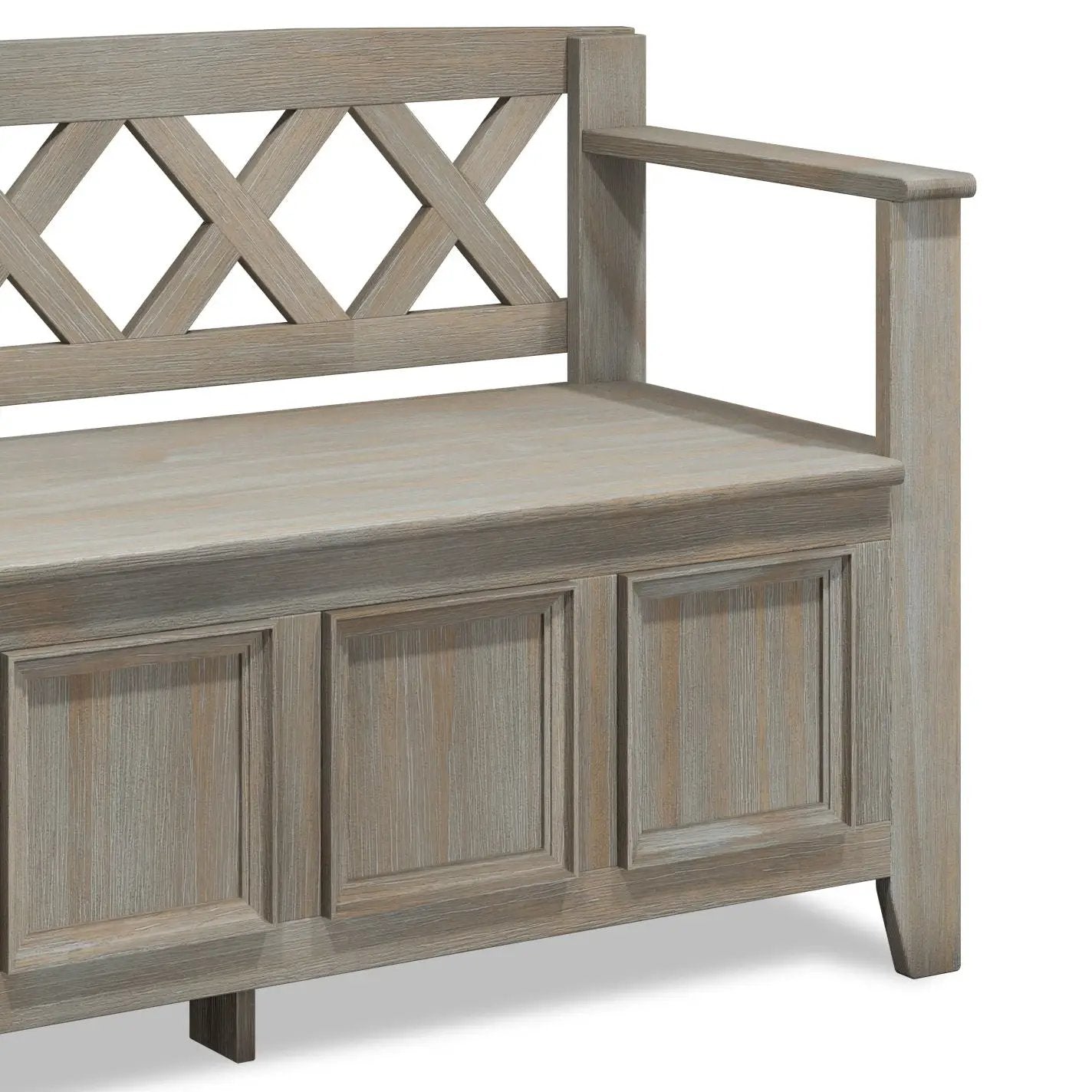 Amherst - Handcrafted Entryway Storage Bench by HouseOfZazla